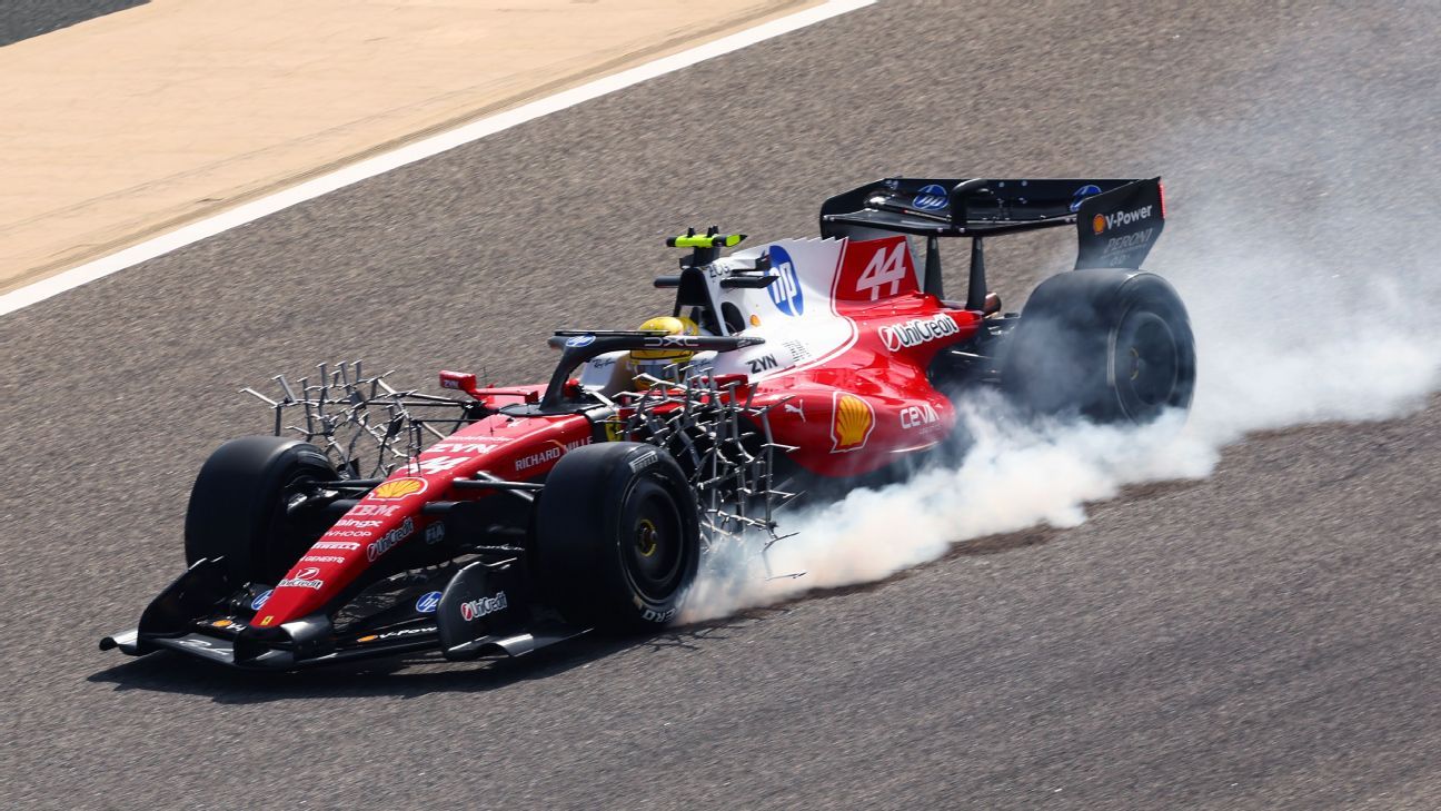 F1 testing LIVE: Lewis Hamilton, Max Verstappen on track as top teams vie for superiority in Bahrain