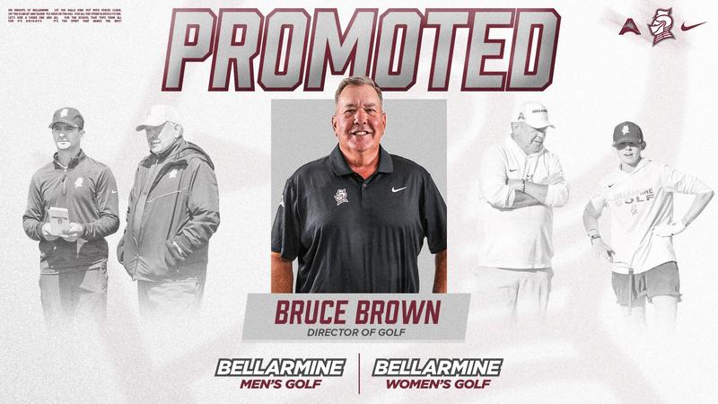 Men's golf coach Bruce Brown promoted to director of golf, will also lead women's golf