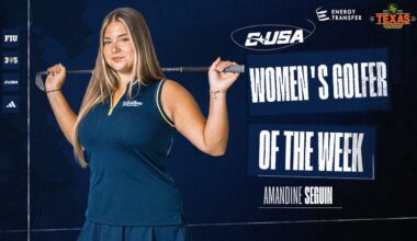 Golf's Amandine Seguin Wins CUSA Women's Golfer of the Week