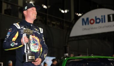 Kyle Busch, 0-for-20 all time in Daytona 500, captures pole
