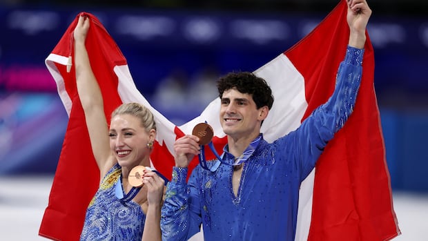 Gilles and Poirier's ice dance win brings Canada's medal count up to 4