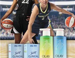 Olay Body and Secret are elevating your body care routine to championship level, launching a new collection with WNBA stars A