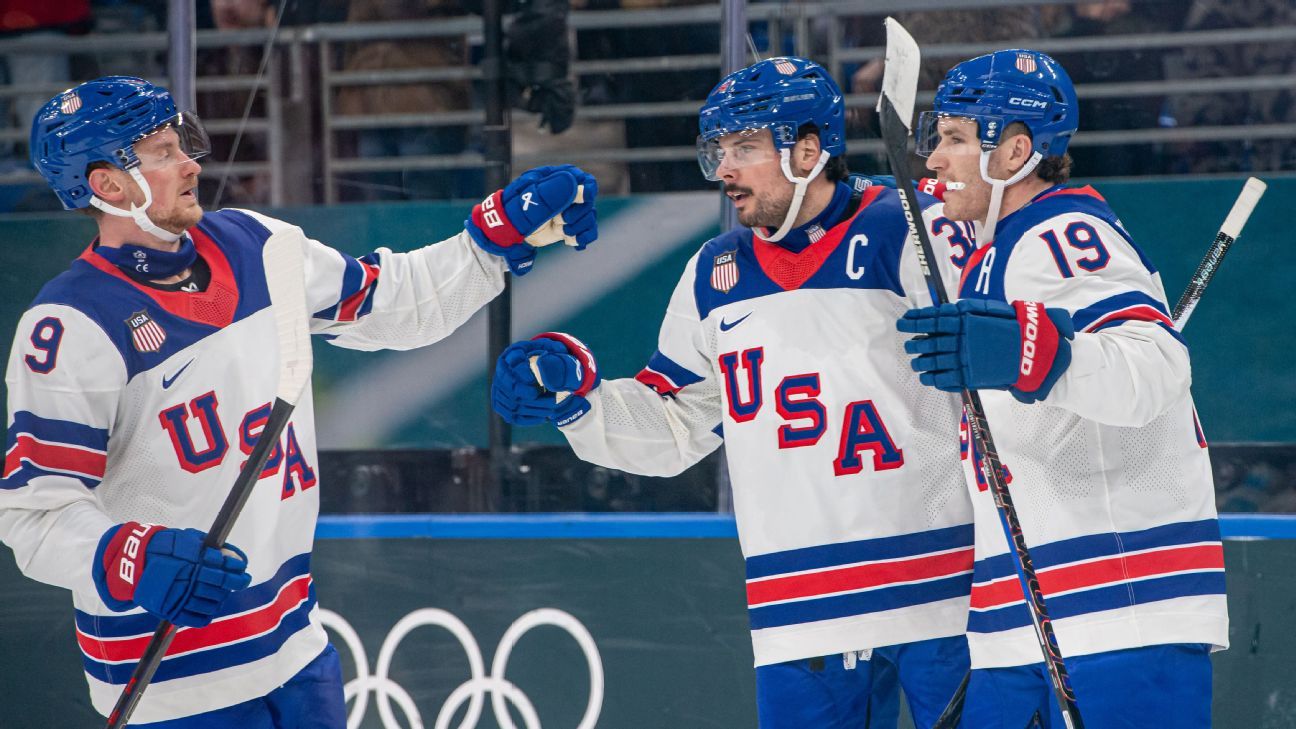 Grades, questions from Team USA's Olympic hockey win vs. Latvia