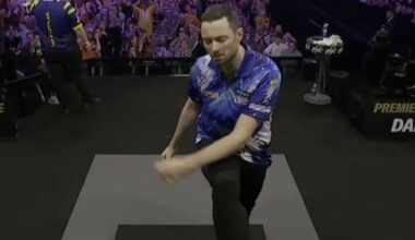 Luke Humphries makes rare outburst during Luke Littler defeat after Premier Leage collapse