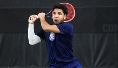 Vanderbilt Too Much for Men’s Tennis Thursday Evening