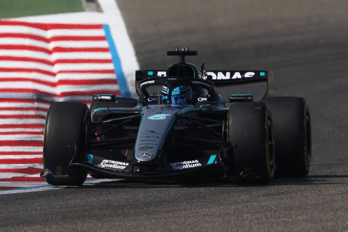 LIVE: F1 Bahrain pre-season testing - Russell leads Hamilton on Day 3 | Live text