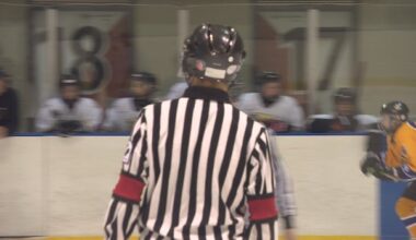 Youth hockey ref escorted out of N.S. rink by police after 'hate-motivated' harassment, say RCMP