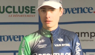 Riccitello scores on day two for new team, but first had to frustrate INEOS