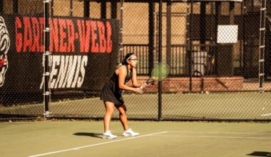 Women's Tennis Dropped by Davidson, 6-1