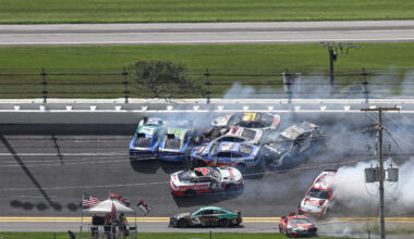 Twenty Cars Involved in Big One During NASCAR Daytona 500