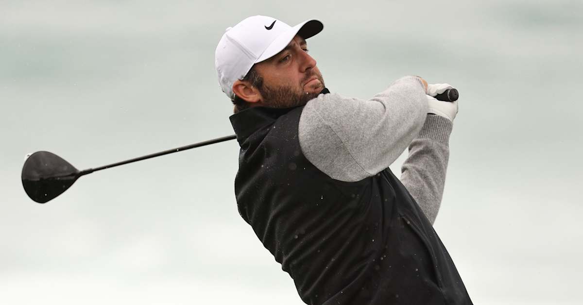 Scottie Scheffler falls just short after scorching 63 Sunday at AT&T Pebble Beach Pro-Am