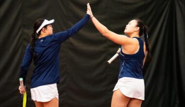 Women’s Tennis Gets Back on Track with Sunday Sweep