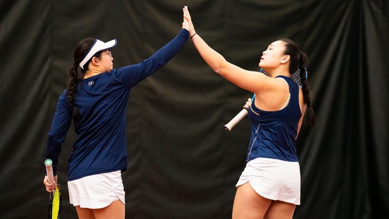 Women’s Tennis Gets Back on Track with Sunday Sweep