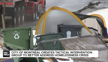 Montreal creates tactical intervention group to address homelessness
