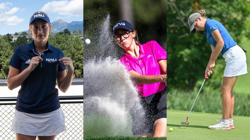 NAU Golf Welcomes Three Newcomers to the 2026 Roster