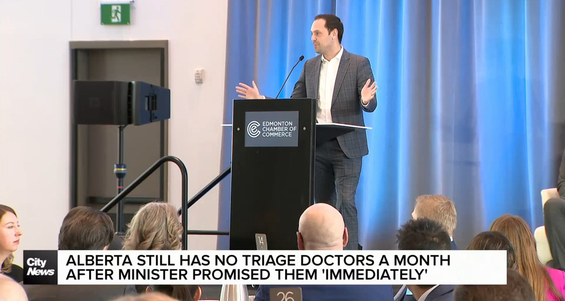 Still no timeline for Alberta triage doctors: minister