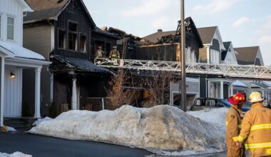 Two-alarm fire displaces families in Richmond