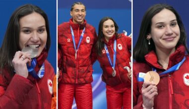 Canada's Sarault has earned $55K for her 3 medals so far. If she were Italian, it would be nearly 7 times that