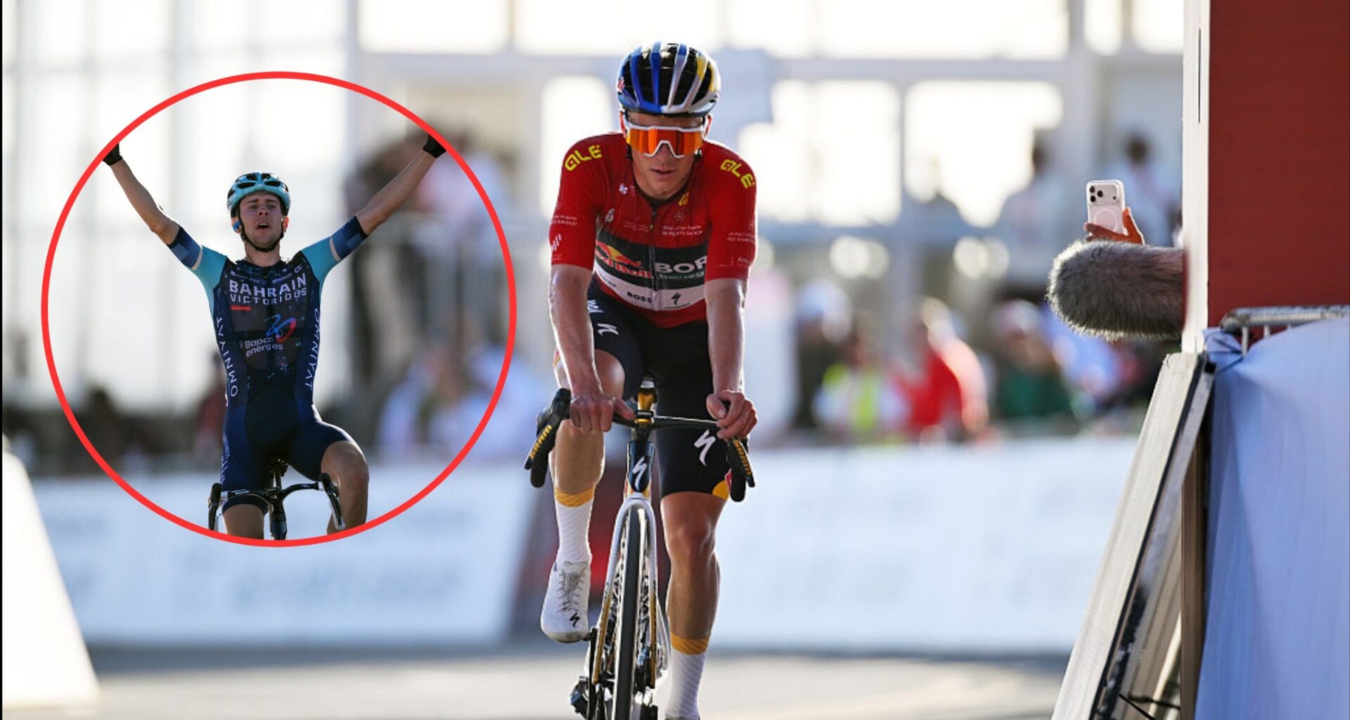 Evenepoel cracks in UAE Tour showdown