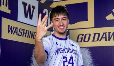 UW Men's Soccer celebrates it's 2025 NCAA title.