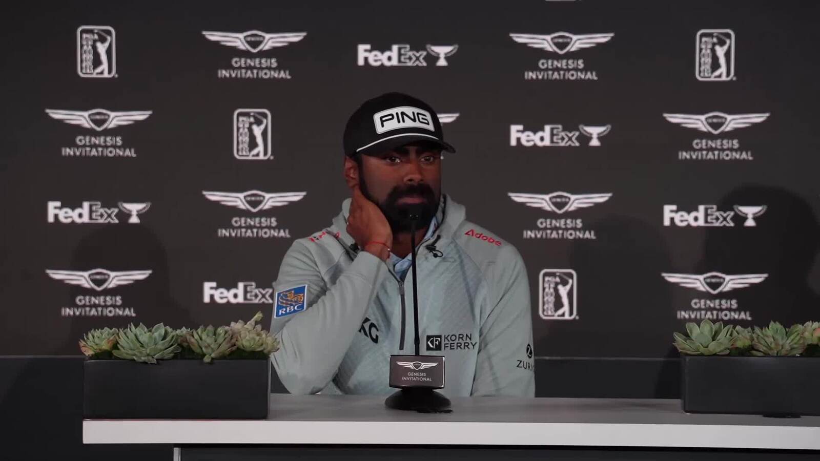 Sahith Theegala shares importance of returning to Riviera after LA-area fires