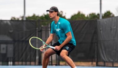 Coastal Men’s Tennis Suffers First Loss of the Season