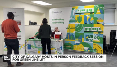 City of Calgary hosts in-person feedback session for Green Line LRT