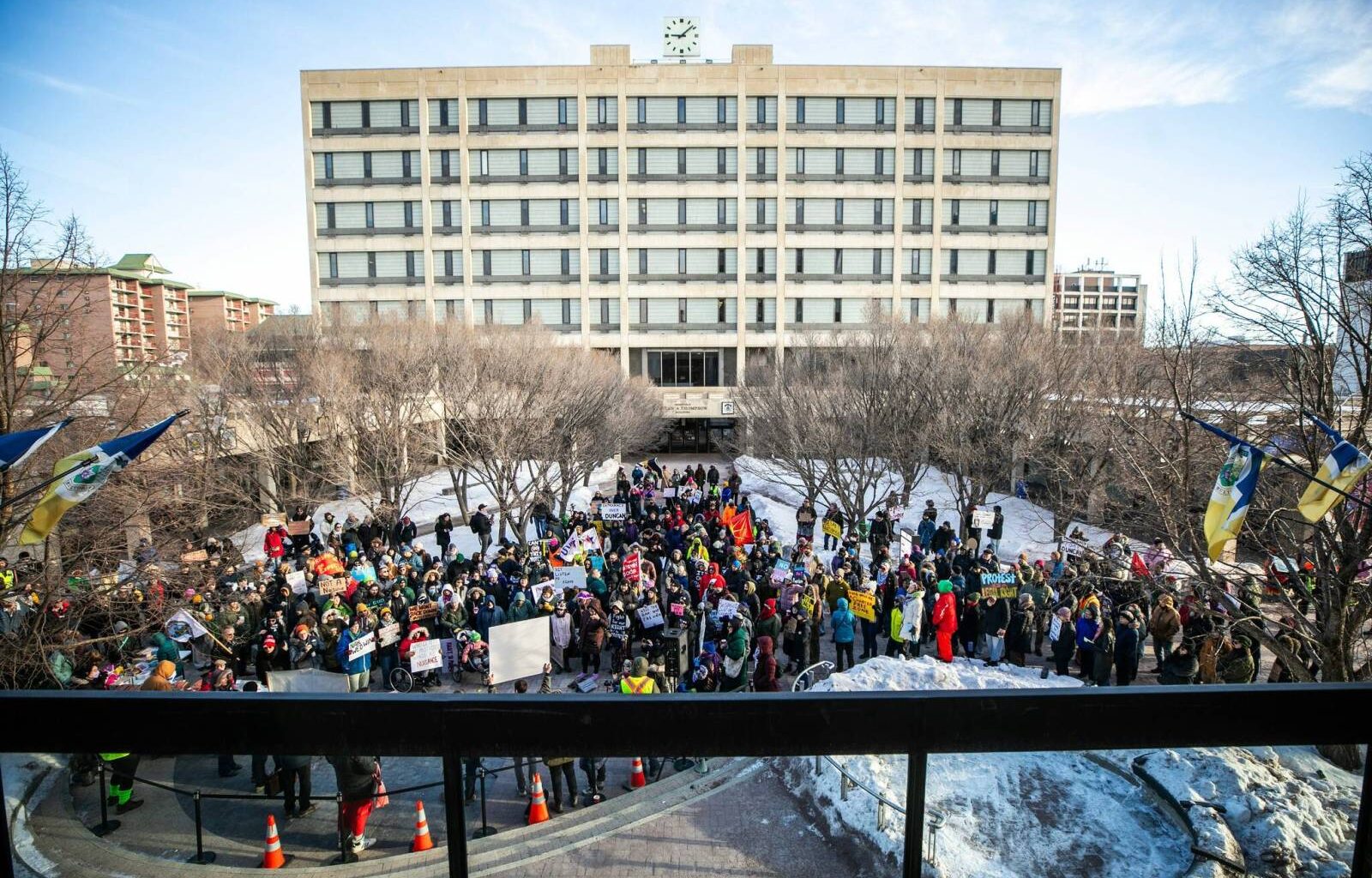 Winnipeg protest bylaw stalled after hundreds object – Brandon Sun