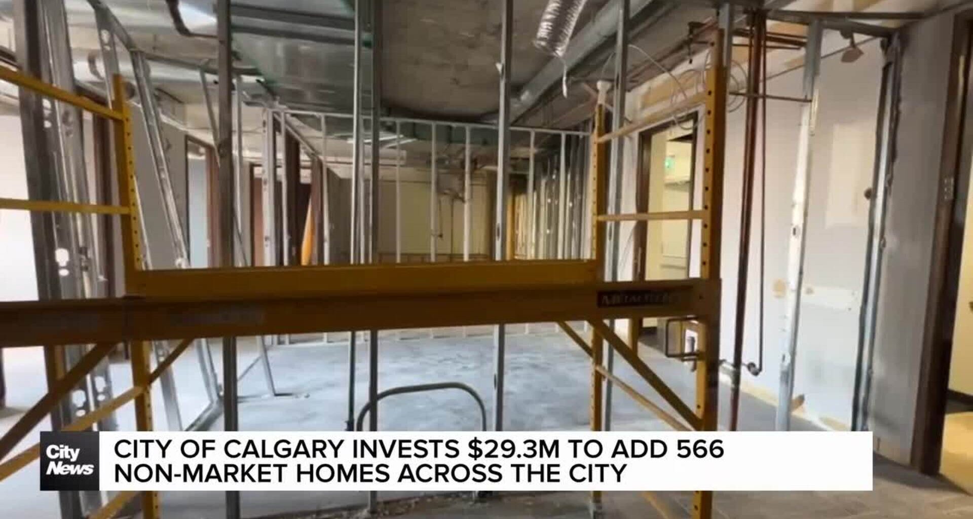 City of Calgary invests $29.3M to add 566 non-market homes across the city