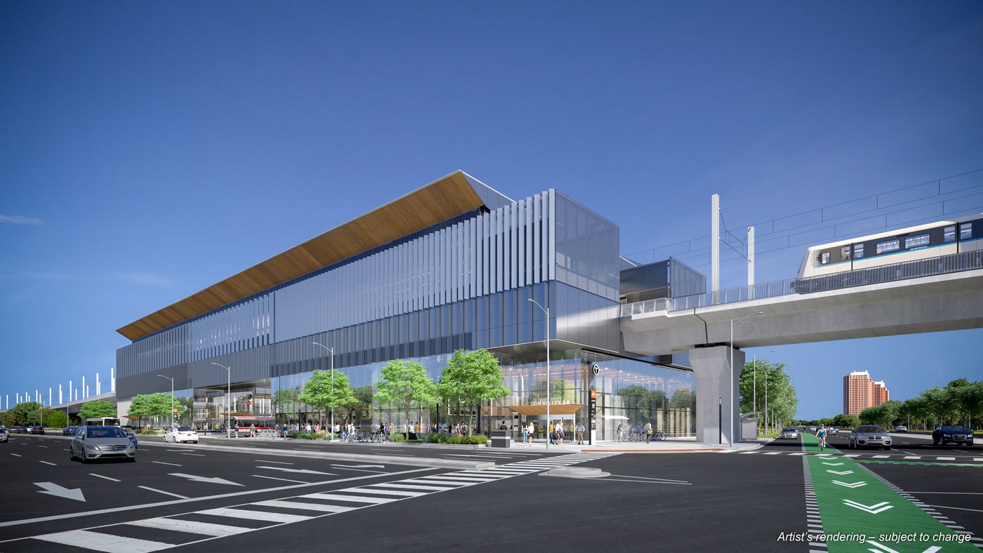 ontario line elevated stations