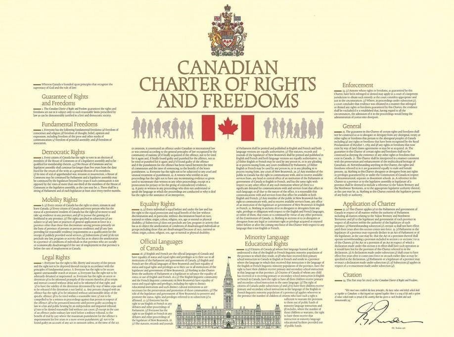 Canadian Charter of Rights and Freedoms
