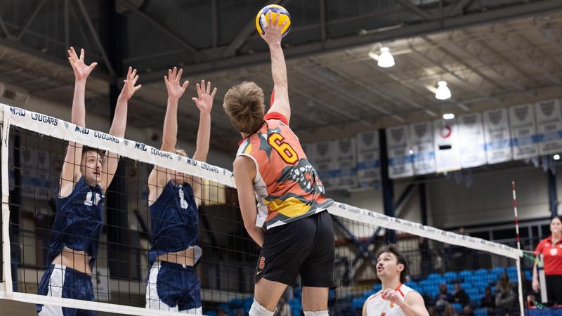 Dinos drop play-in opener to crosstown rival