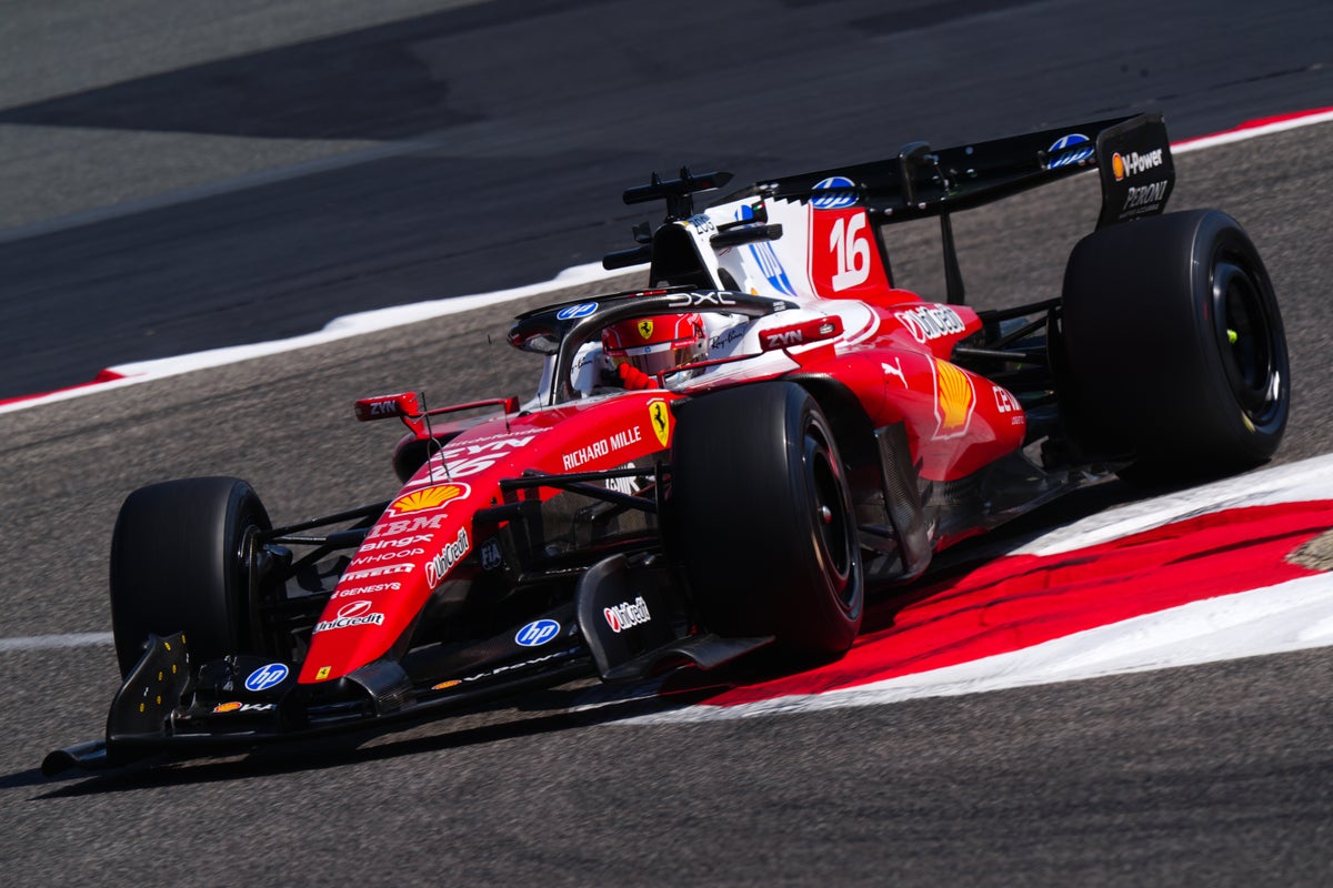F1 testing 2026 live: Updates, stream and lap times with Leclerc on track in Bahrain