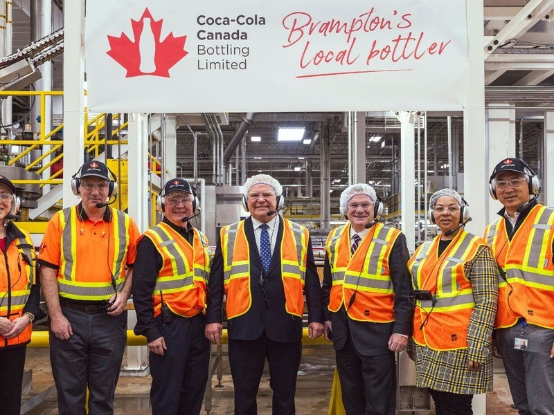 Coca-Cola Canada Bottling to invest $141 million in Brampton expansion | Indiablooms