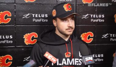 Who from the AHL could earn a call-up to the Calgary Flames