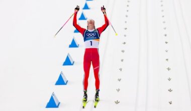 Johannes Høsflot Klæbo becomes 1st athlete to win 6 gold medals at a Winter Games