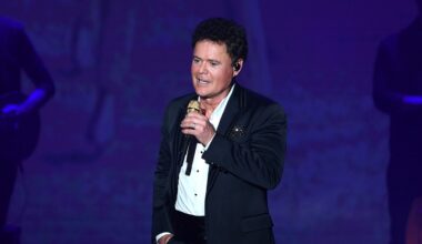 Donny Osmond sued over alleged Las Vegas concert inflatable ball injury