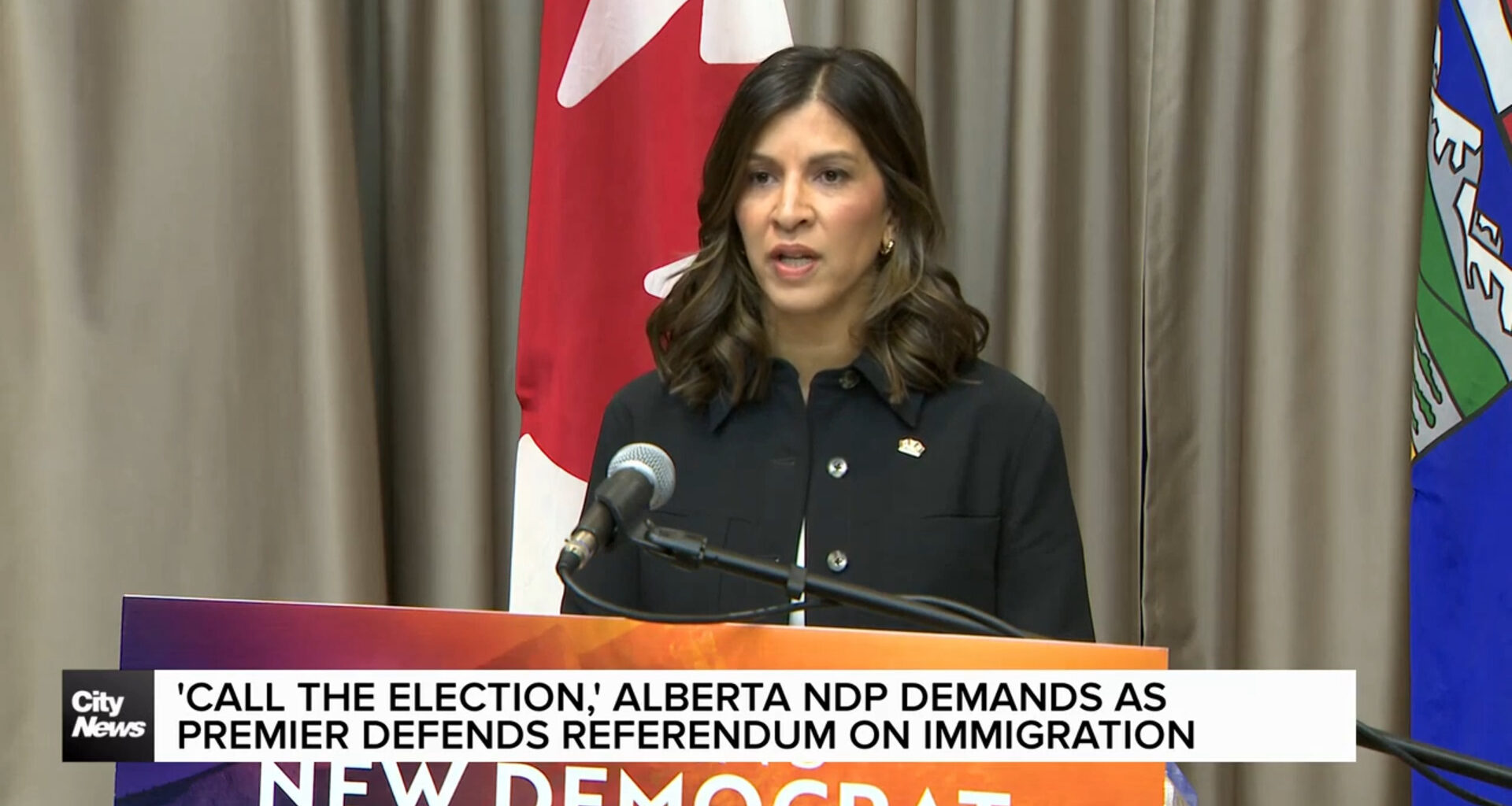 ‘Call the election,’ NDP demands as Smith defends immigration vote