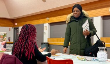 Black History Month job fair a chance to be seen, make connections, Winnipeg newcomers say