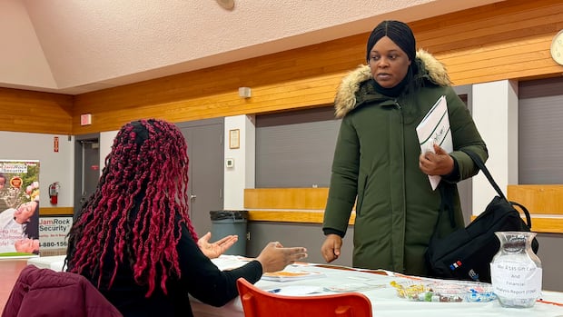 Black History Month job fair a chance to be seen, make connections, Winnipeg newcomers say