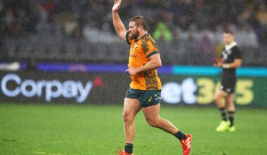 Wallabies prop James Slipper scores a try in his 200th Super Rugby match – Winnipeg Free Press