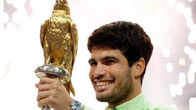 Carlos Alcaraz’s Qatar Open prize money revealed as golden falcon winner shares what’s next