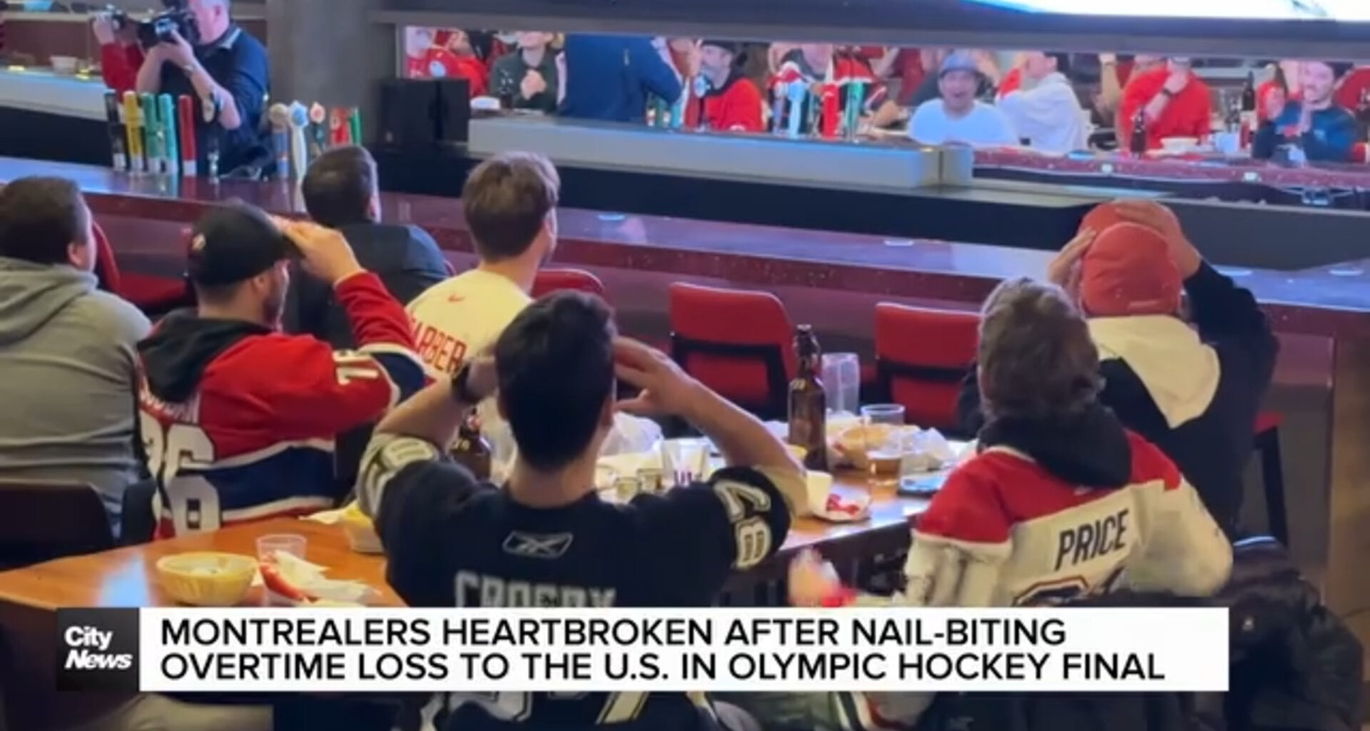 Montrealers face heartbreak after Olympic hockey final loss