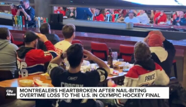 Montrealers face heartbreak after Olympic hockey final loss