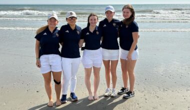 Schaefer Leads Women's Golf In Battle at the Beach