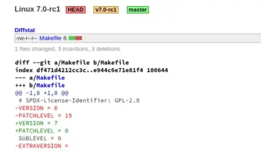 Linux 7.0-rc1 Git tag