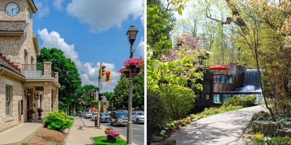 One of Ontario's oldest towns is near Toronto and it's a hidden gem surrounded by waterfalls