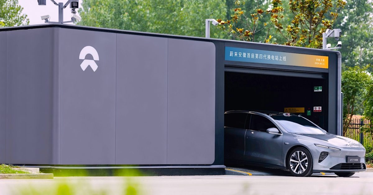Nio performs 165,898 battery swaps — IN A SINGLE DAY
