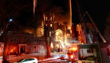 Fire in Montreal's Sud-Ouest borough rips through church, seniors' home