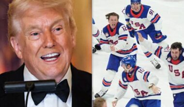 Trump Posts Unhinged Video Of Himself As U.S. Olympic Hockey Hero
